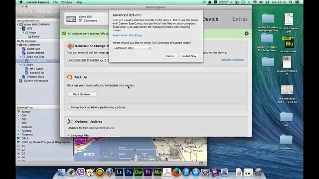 garmin compatible software for mac