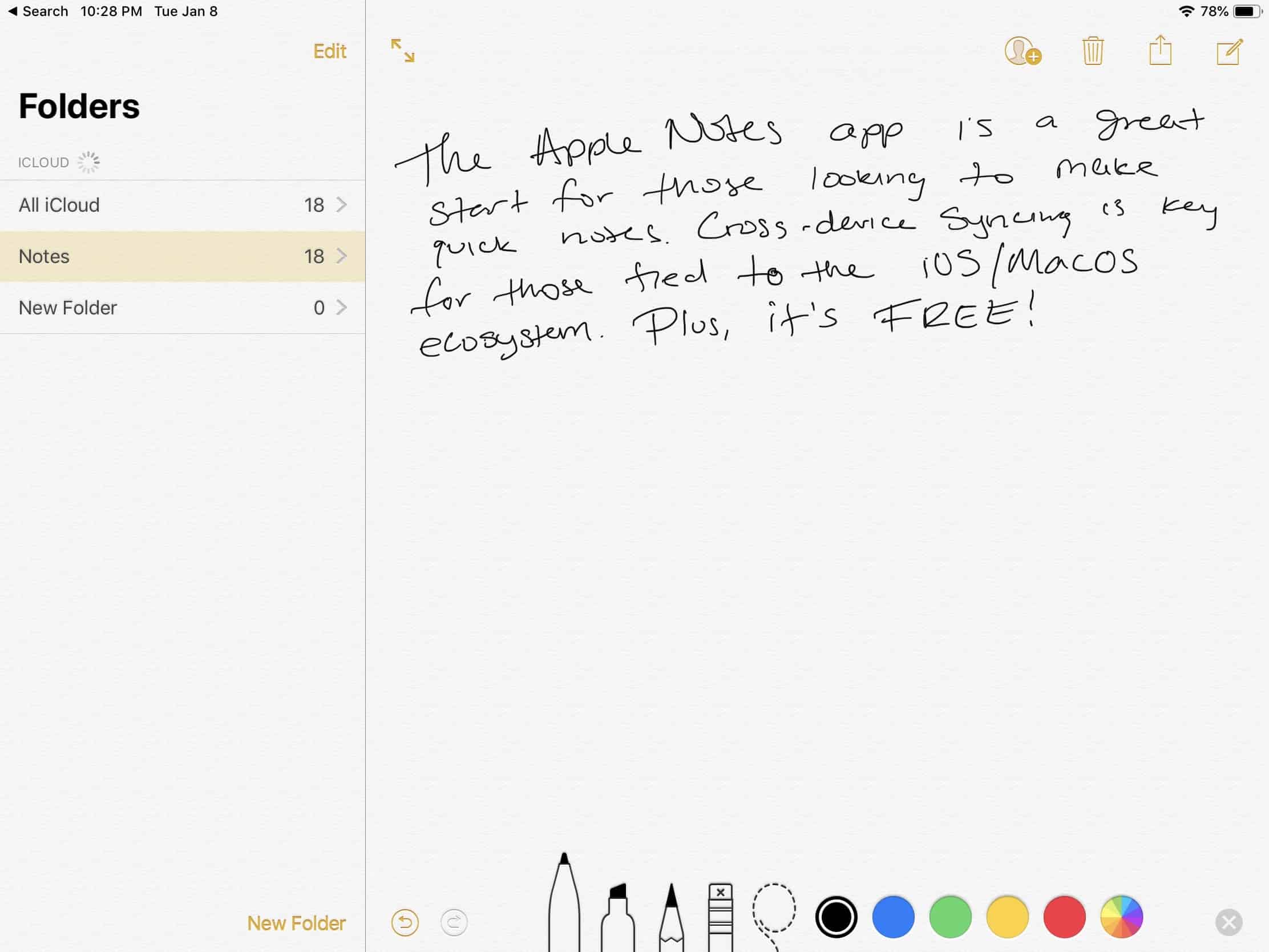 best note taking app for mac ipad